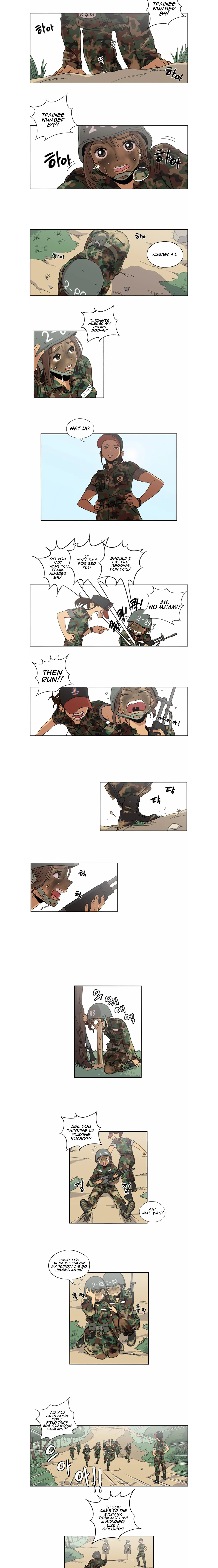 Read Beautiful Gunbari chapter 4 image 1 on Lezhin
