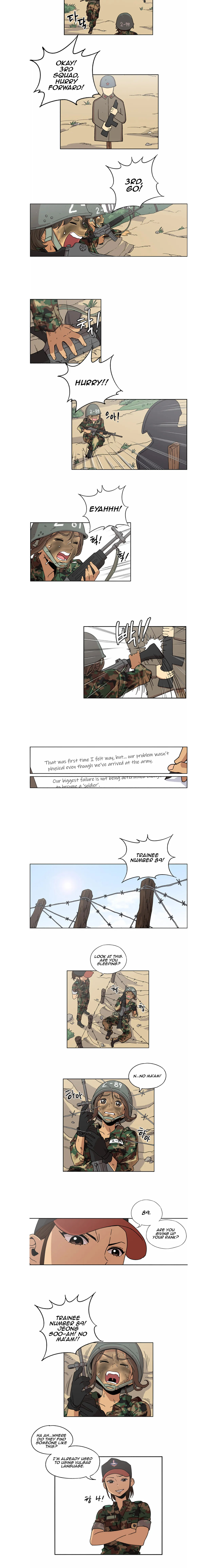 Read Beautiful Gunbari chapter 4 image 2 on Lezhin