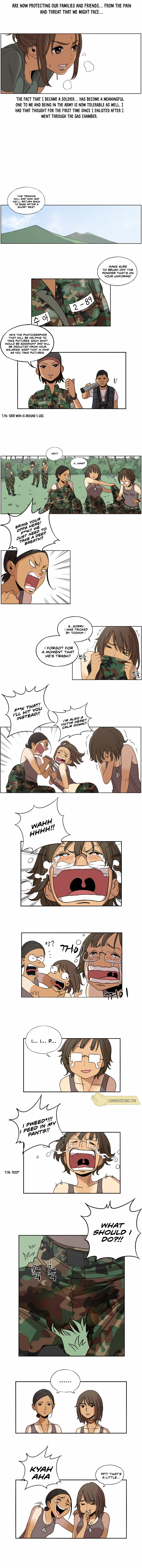 Read Beautiful Gunbari chapter 6 image 4 on Lezhin
