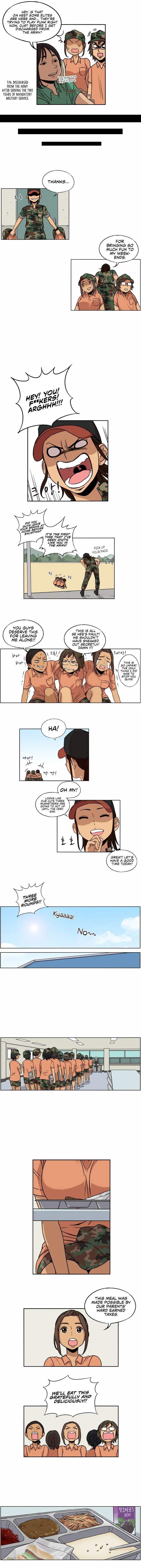 Read Beautiful Gunbari chapter 7 image 3 on Lezhin