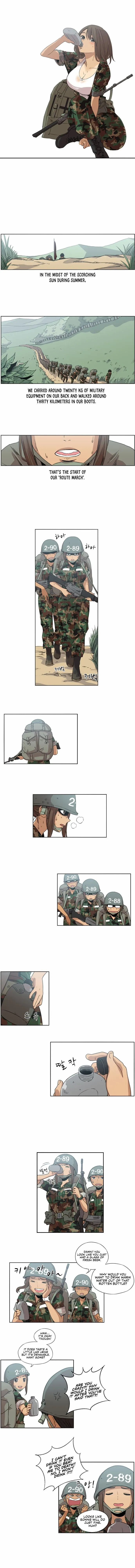 Read Beautiful Gunbari chapter 8 image 1 on Lezhin