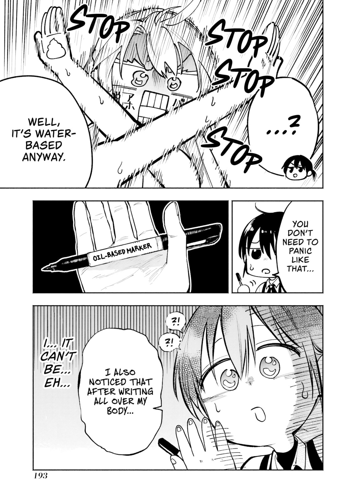 Because God isn't Watching Chapter 9.5 page 8 - 