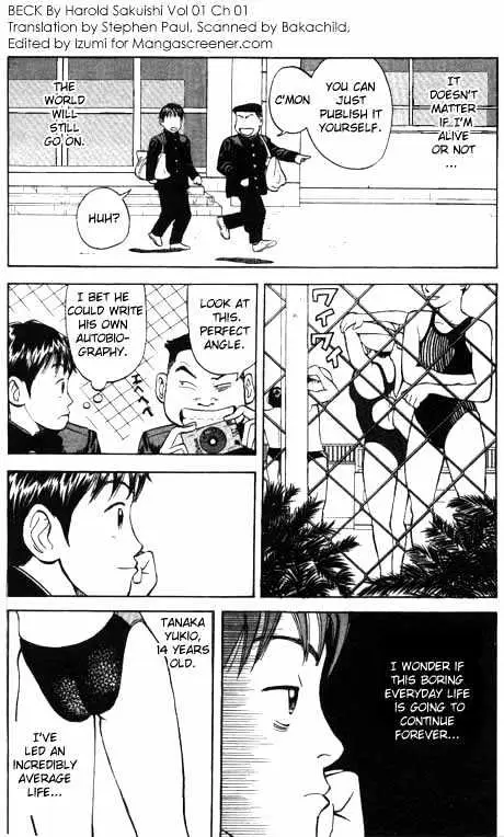 Read Beck chapter 1 image 6 on Lezhin
