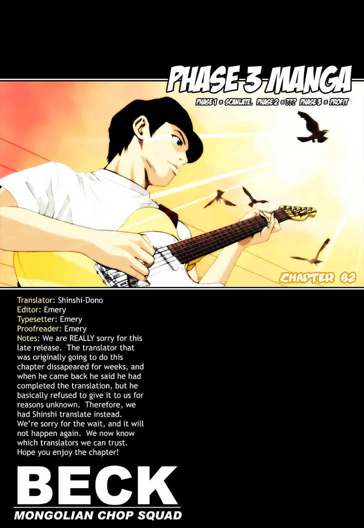 Read Beck chapter 82 image 0 on Lezhin