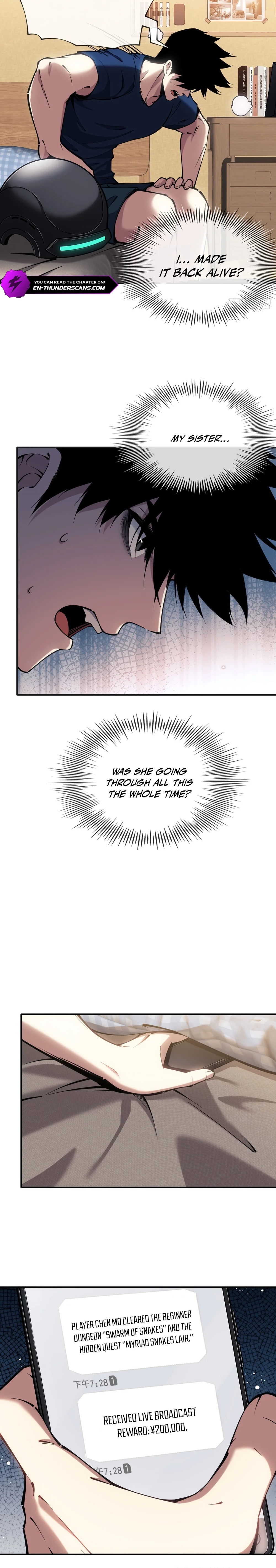 Read Become a god in binary chapter 4 image 8 on Lezhin