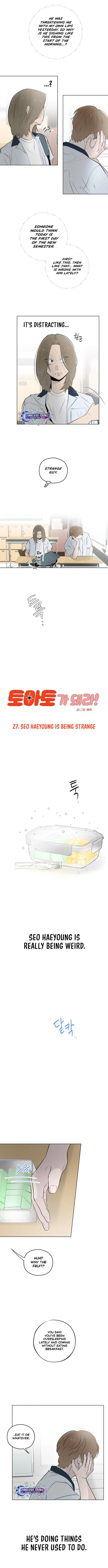 Read Become a Tomato! chapter 27 image 2 on Lezhin