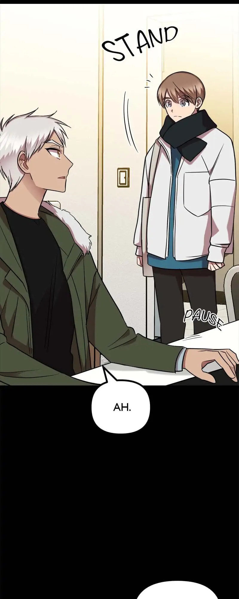 Read Becoming Human! chapter 35 image 53 on Lezhin