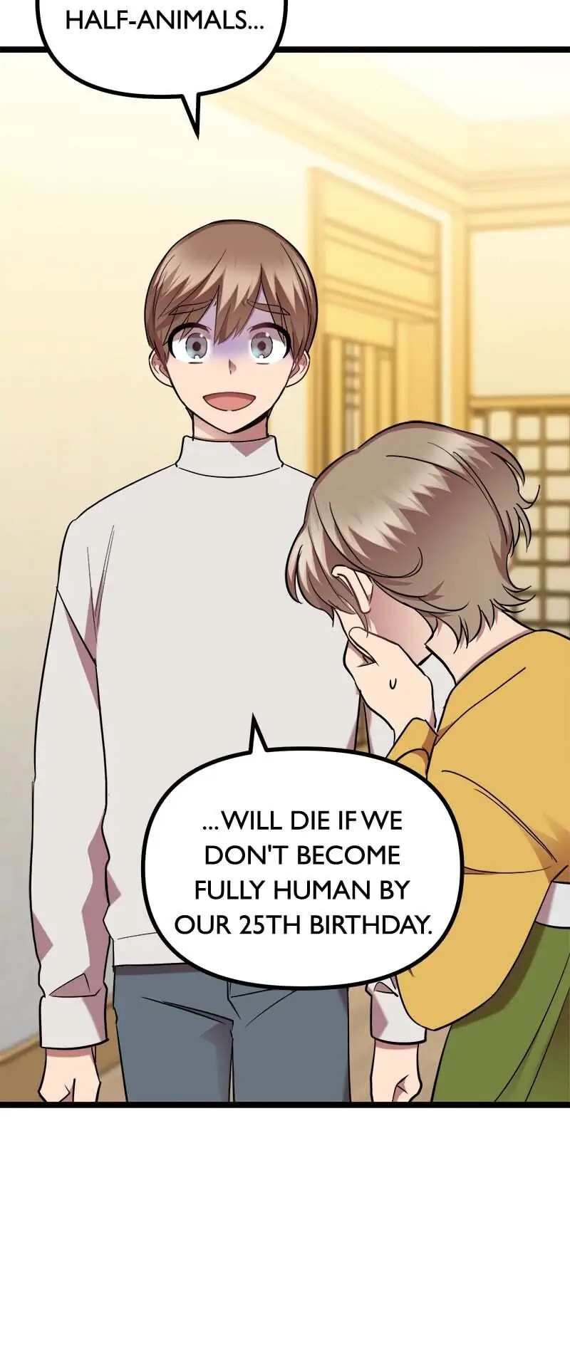Read Becoming Human! chapter 38 image 42 on Lezhin