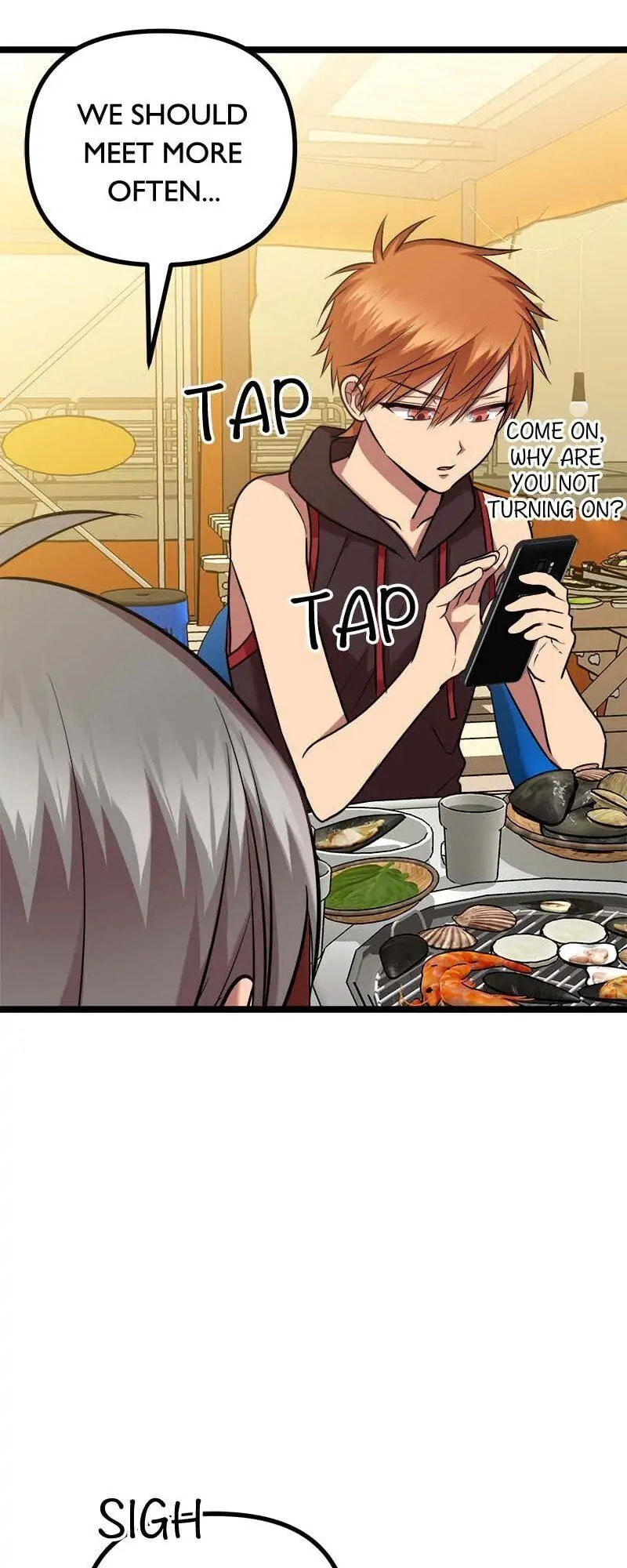 Read Becoming Human! chapter 54 image 43 on Lezhin