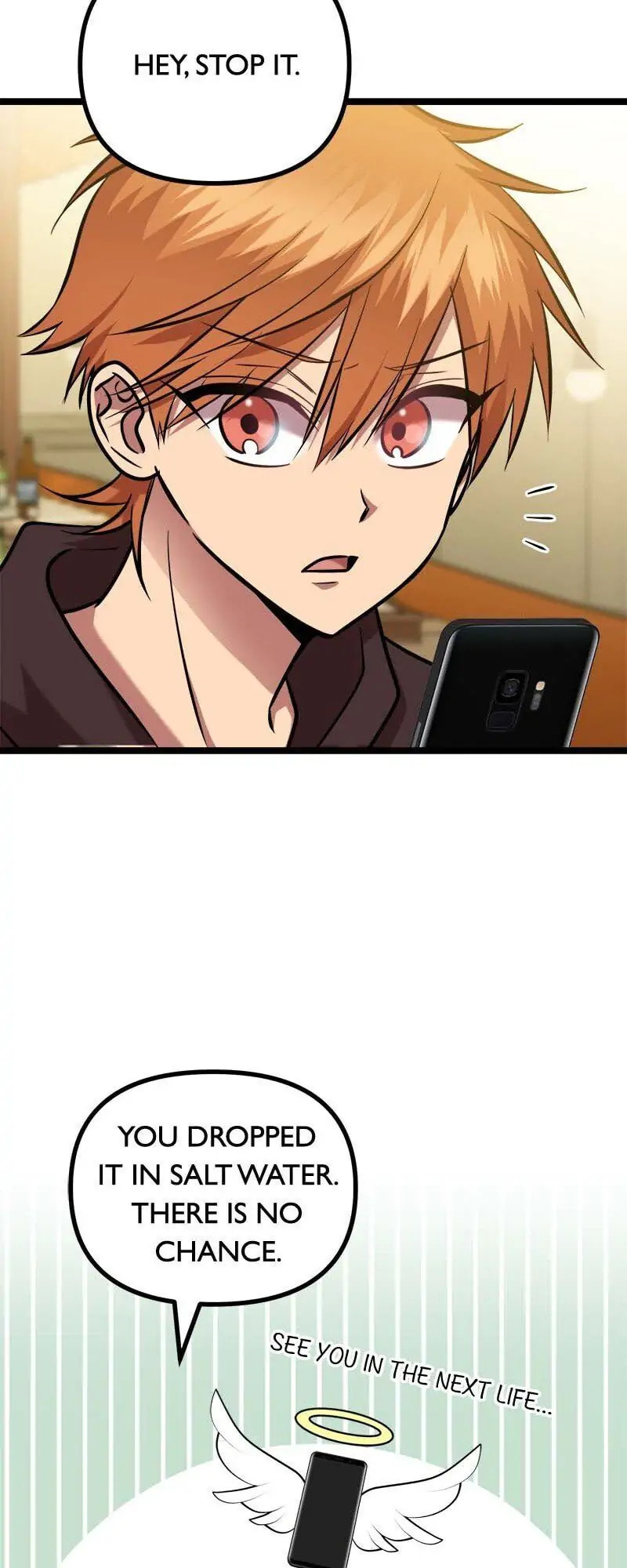 Read Becoming Human! chapter 54 image 44 on Lezhin