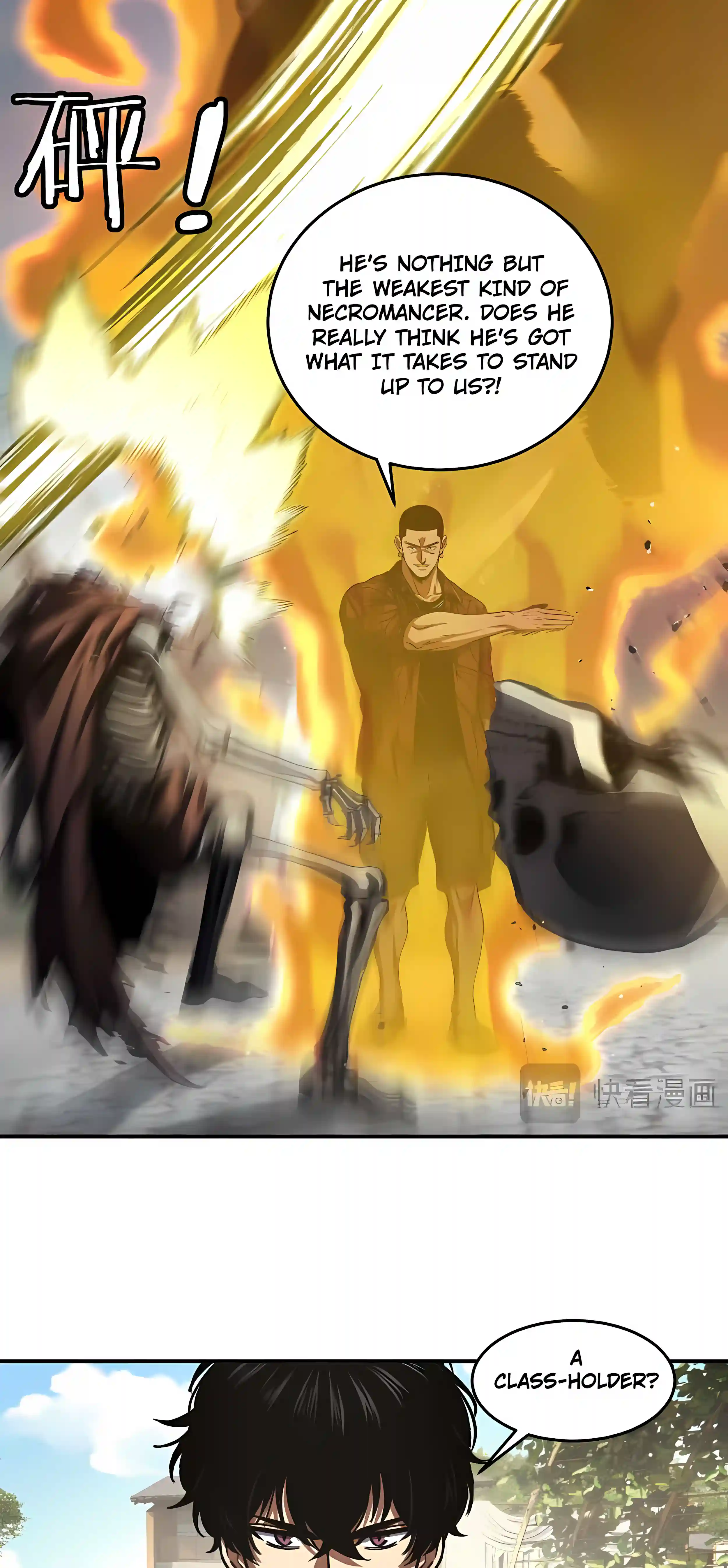 Read Becoming Necromancer God Through a Skeleton Clone chapter 13 image 12 on Lezhin