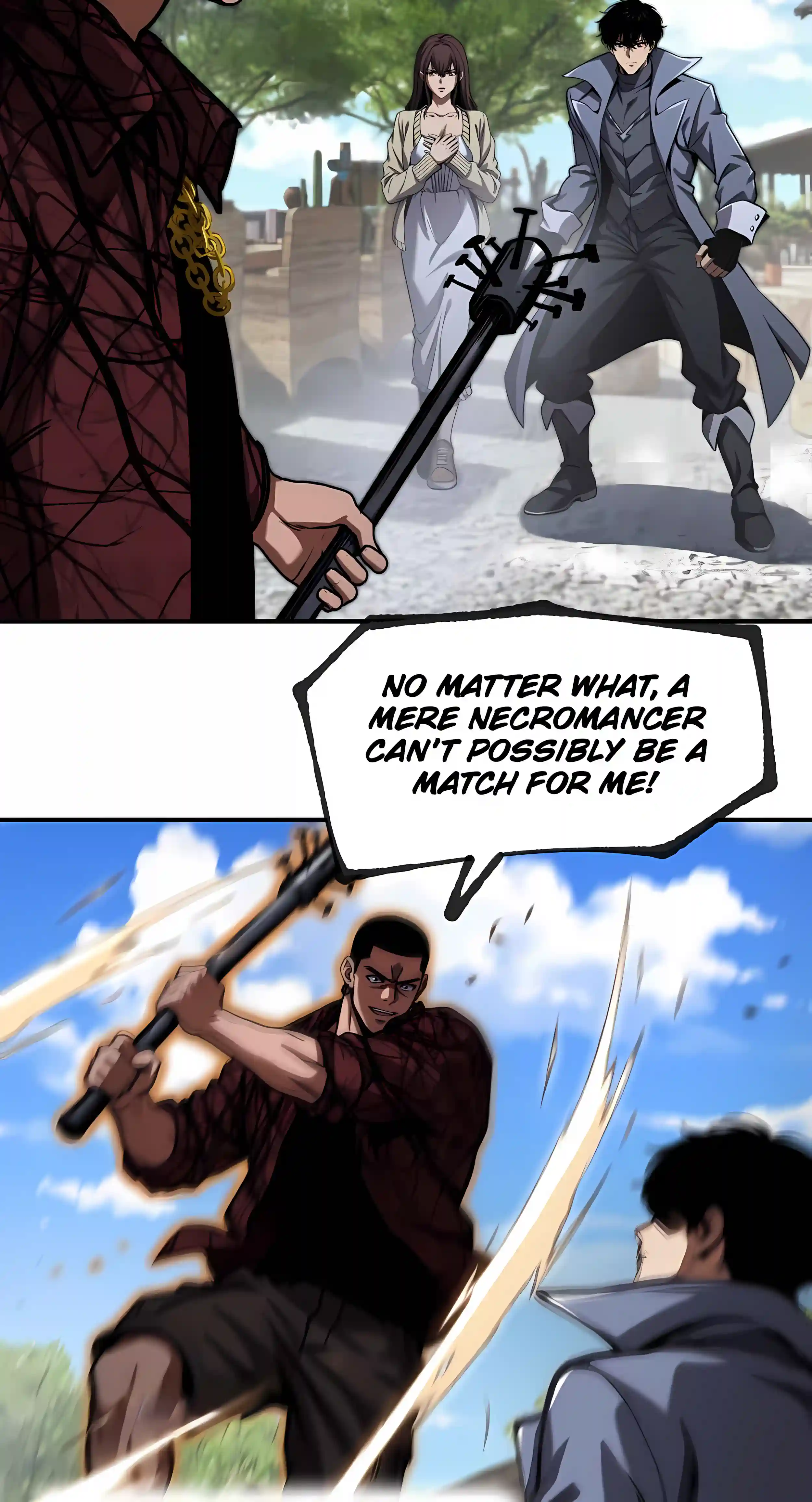 Read Becoming Necromancer God Through a Skeleton Clone chapter 13 image 36 on Lezhin