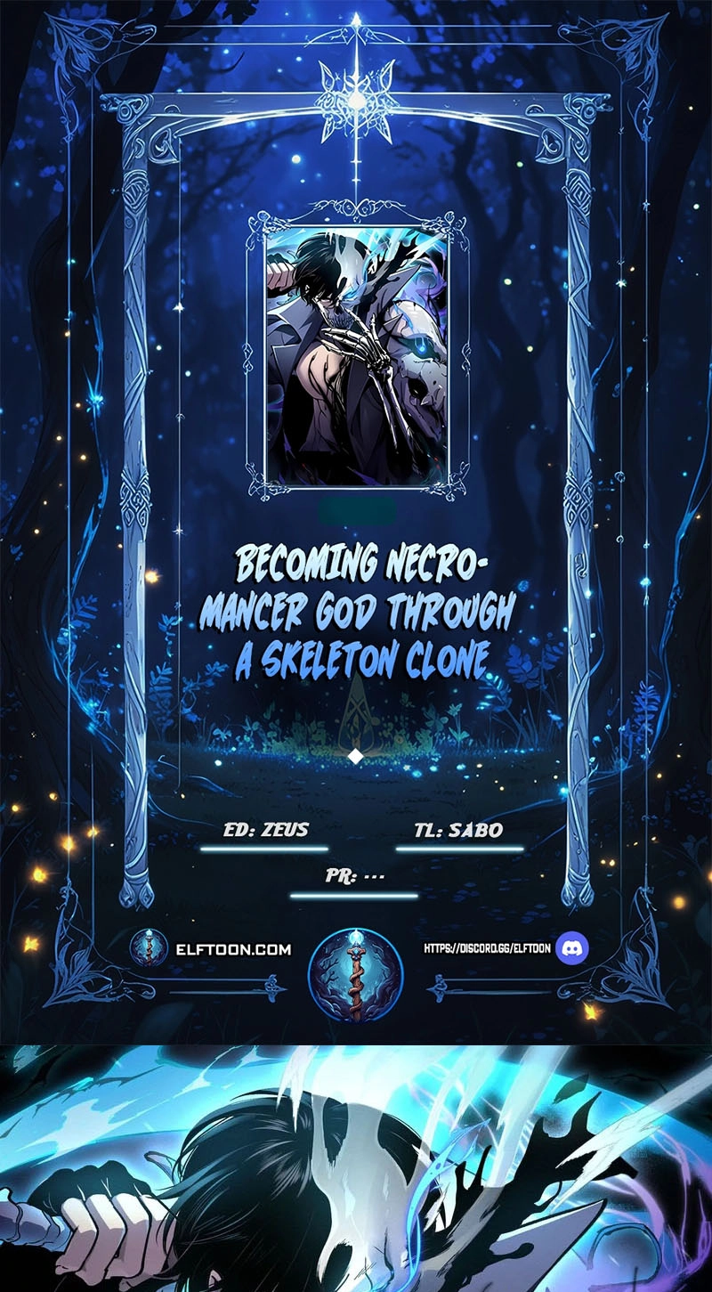 Read Becoming Necromancer God Through a Skeleton Clone chapter 19 image 0 on Lezhin