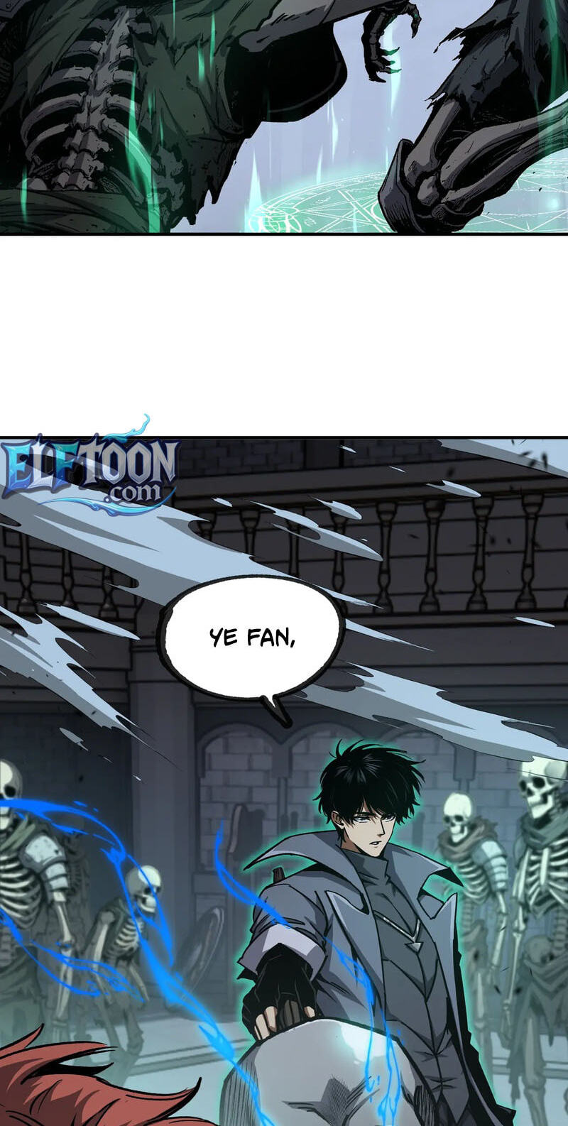 Read Becoming Necromancer God Through a Skeleton Clone chapter 8 image 14 on Lezhin
