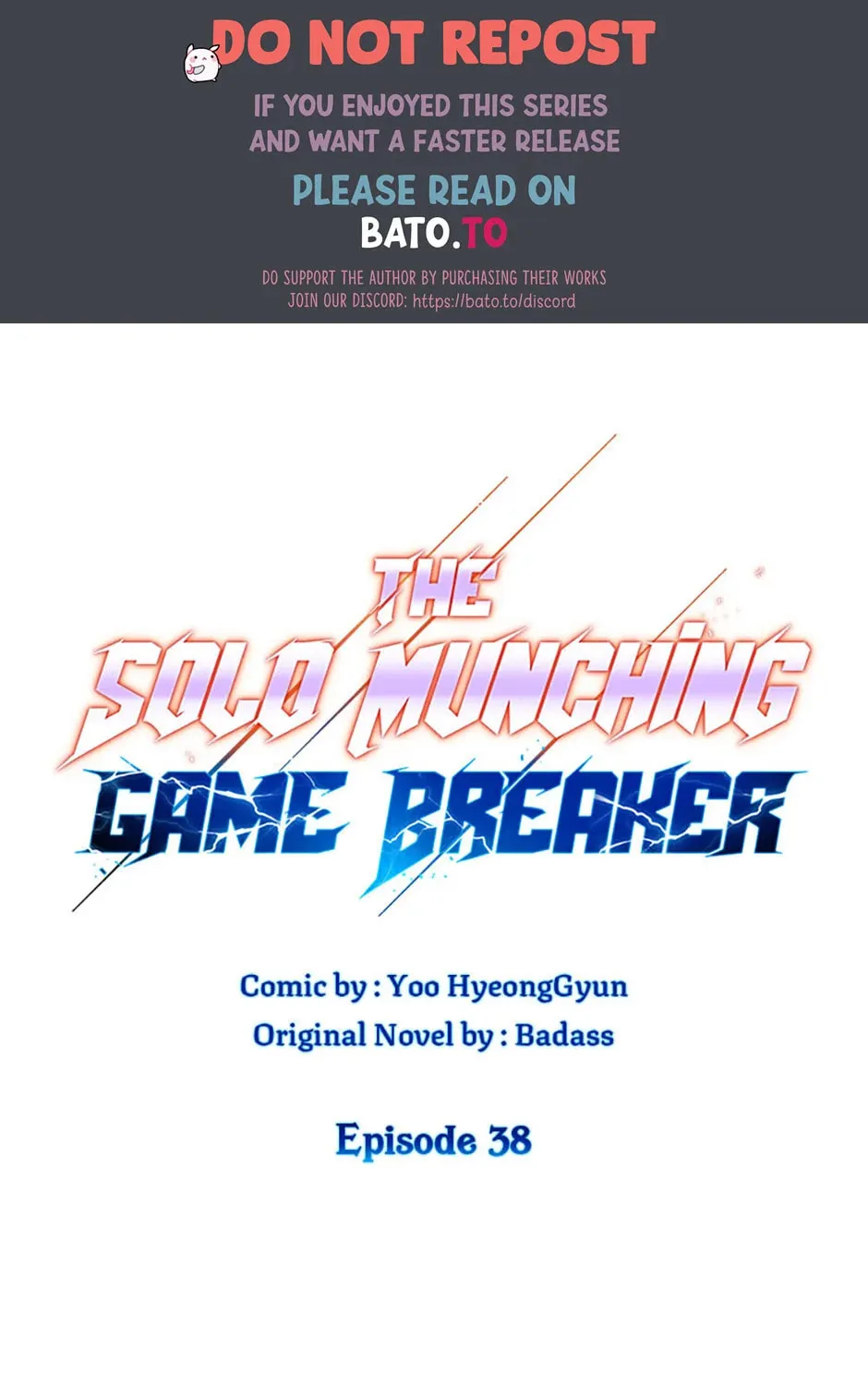 Becoming Overpowered by Solo Eating Chapter 38 page 1 - 