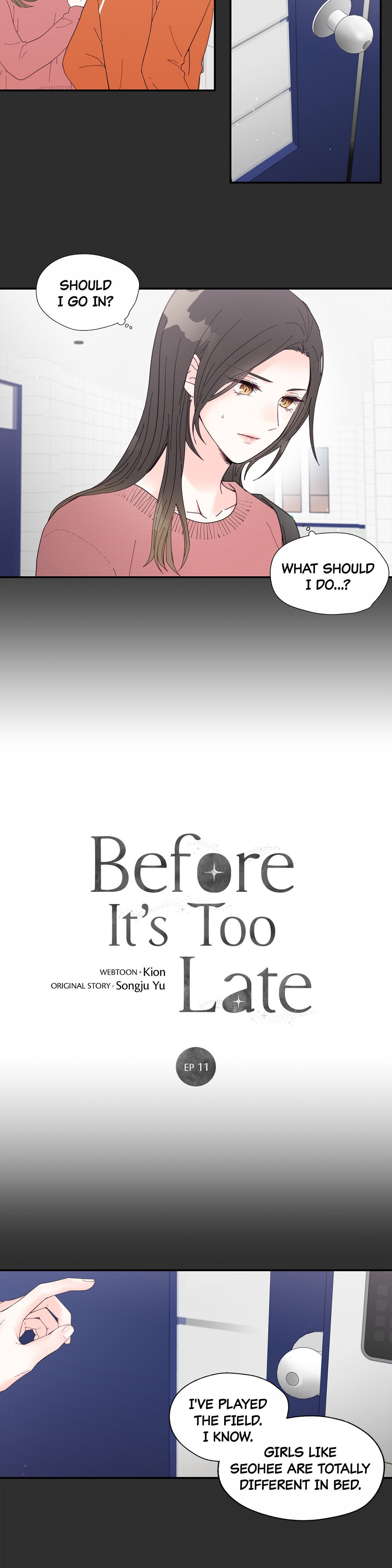 Read Before I Lose You chapter 11 image 1 on Lezhin