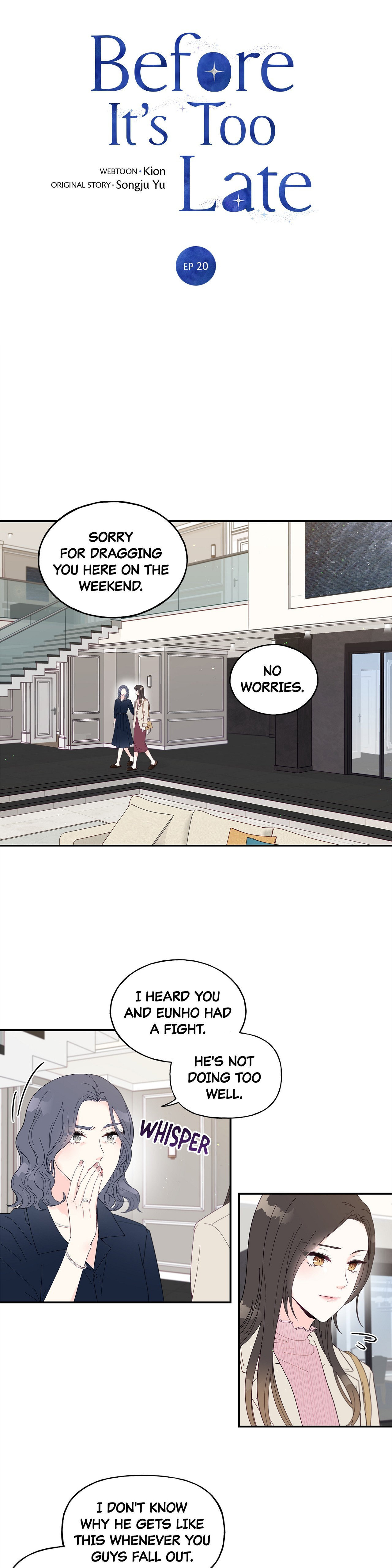 Read Before I Lose You chapter 20 image 1 on Lezhin