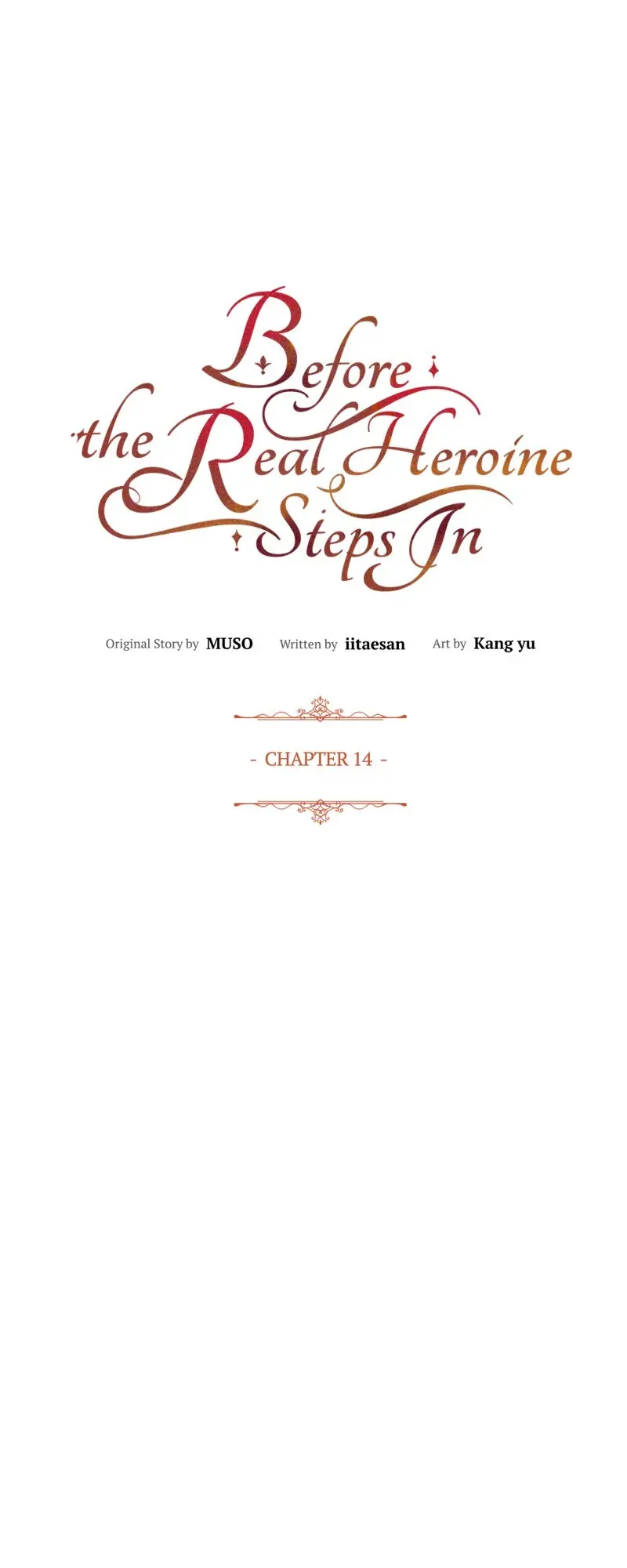 Read Before the Real Heroine Steps In chapter 14 image 1 on Lezhin
