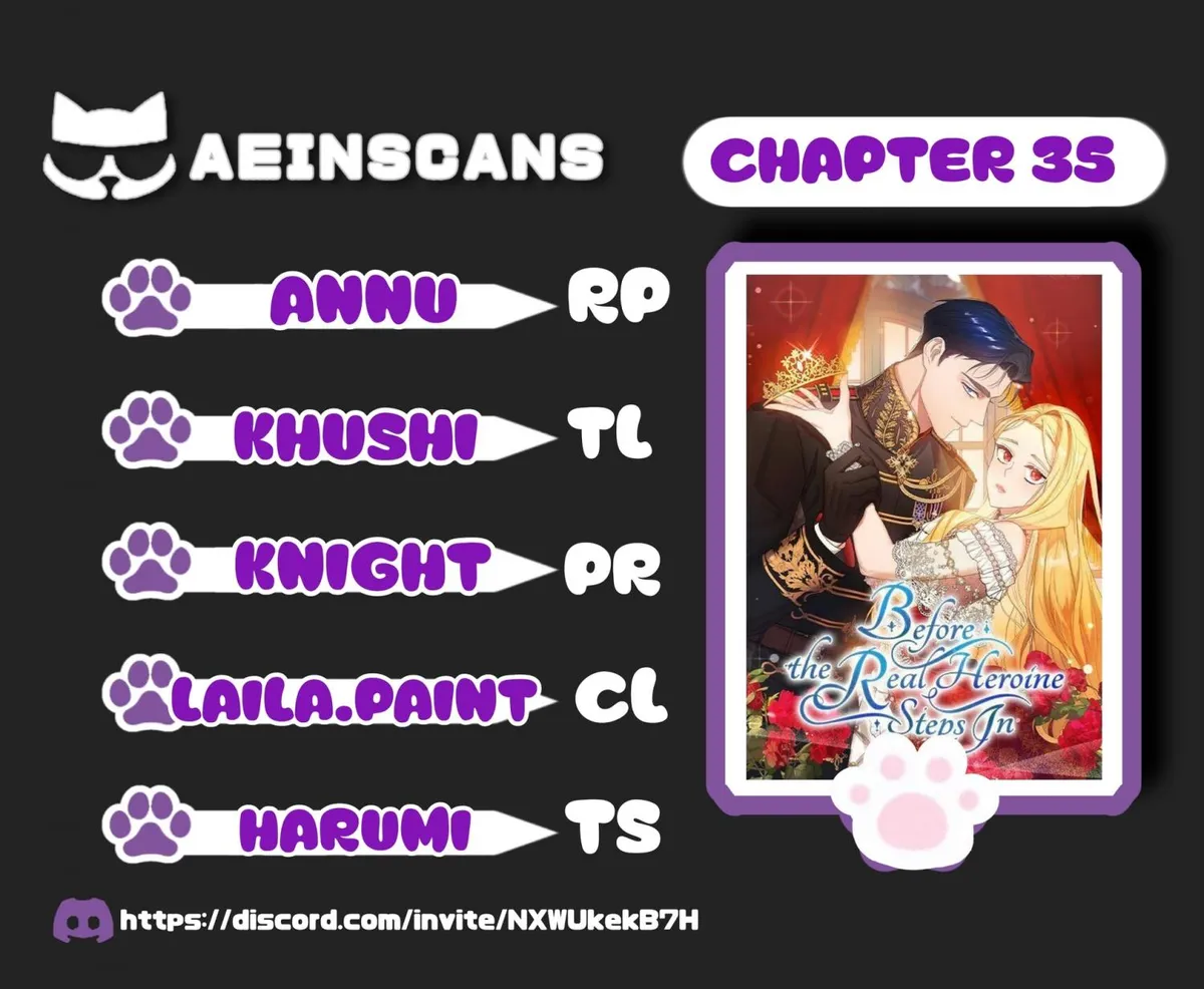 Read Before the Real Heroine Steps In chapter 35 image 2 on Lezhin
