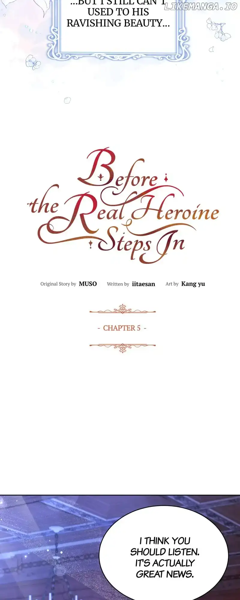 Read Before the Real Heroine Steps In chapter 5 image 2 on Lezhin