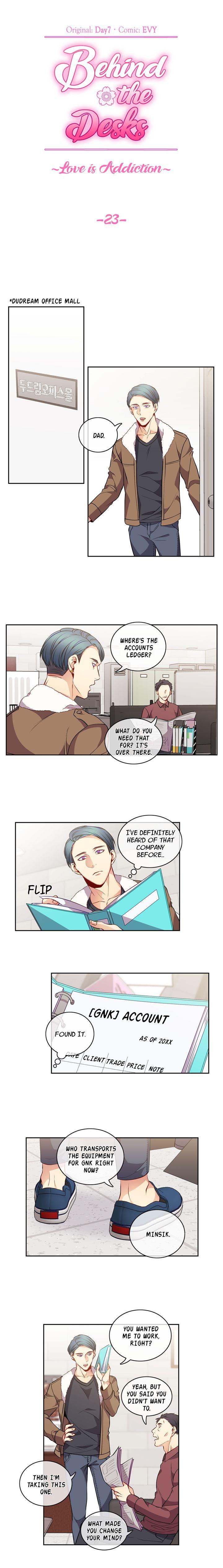Read Behind the Desks chapter 23 image 1 on Lezhin