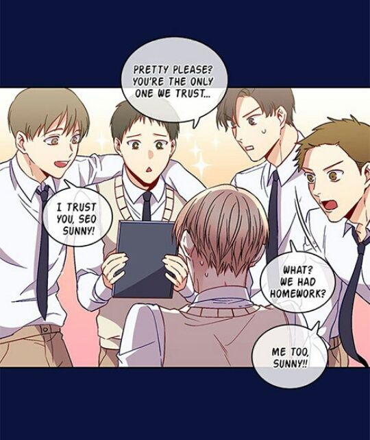 Read Behind the Desks chapter 6.1 image 4 on Lezhin