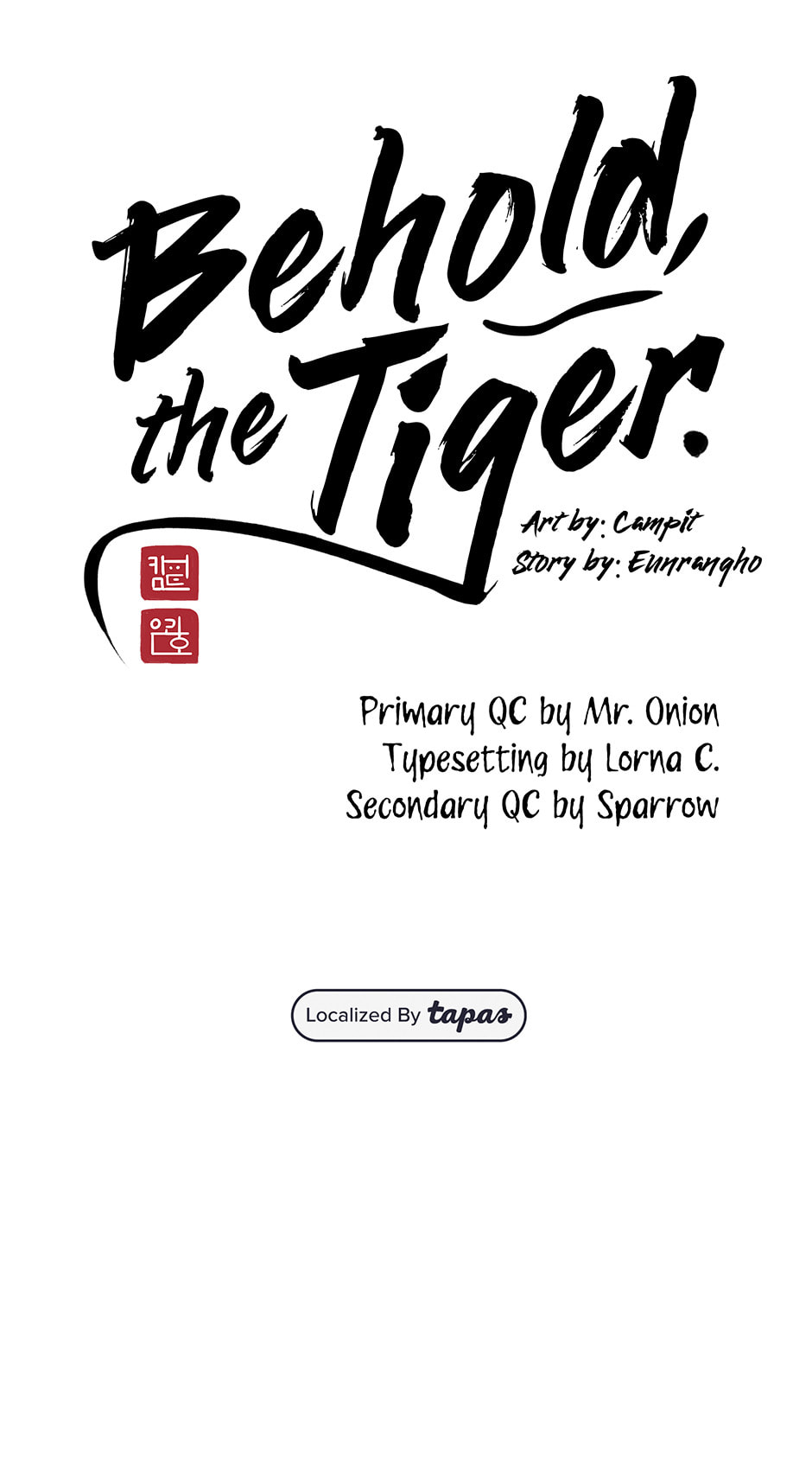 Read Behold, the Tiger chapter 1 image 66 on Lezhin