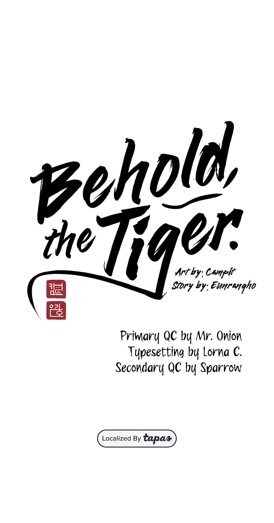 Read Behold, the Tiger chapter 18 image 14 on Lezhin