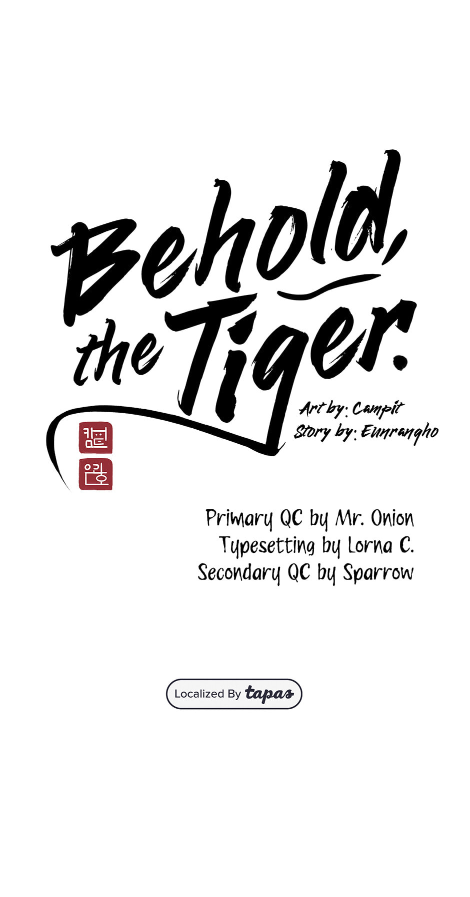 Read Behold, the Tiger chapter 27 image 83 on Lezhin