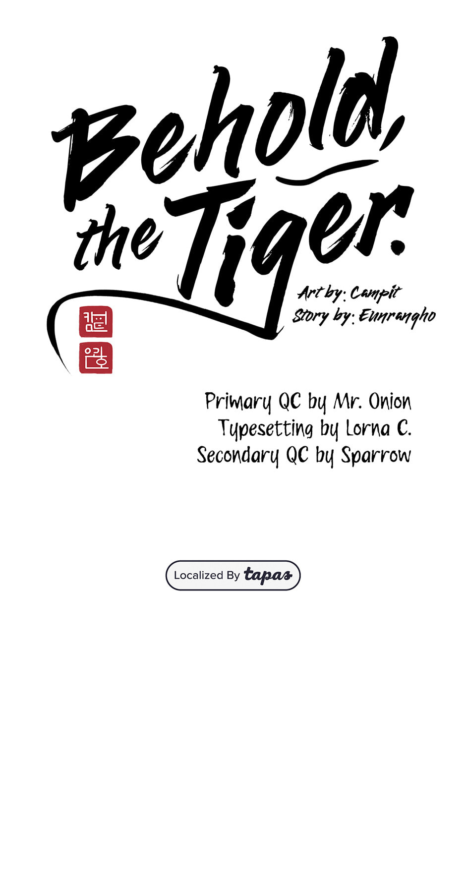 Read Behold, the Tiger chapter 8 image 10 on Lezhin