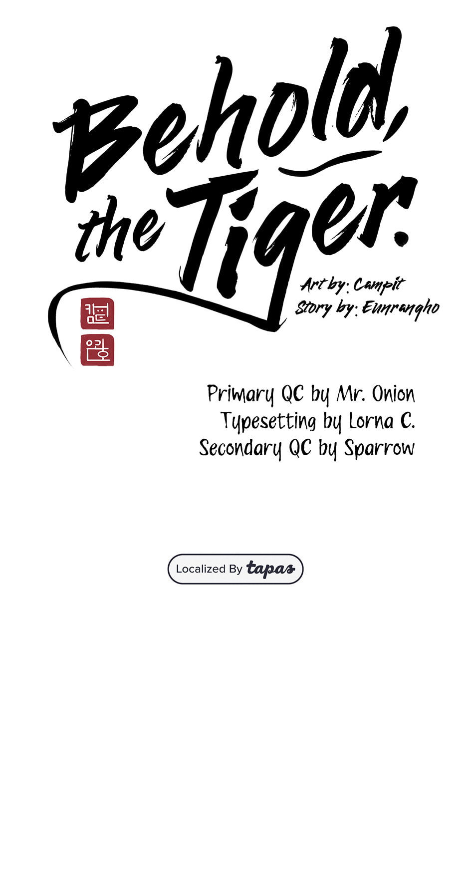 Read Behold, the Tiger chapter 9 image 38 on Lezhin