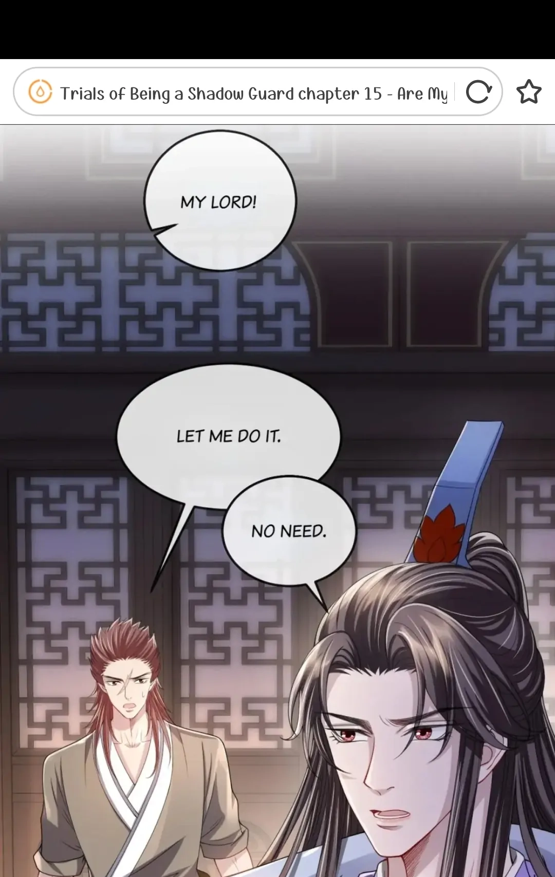 Being A Shadow Guard Is Tough Chapter 15 page 23 - 