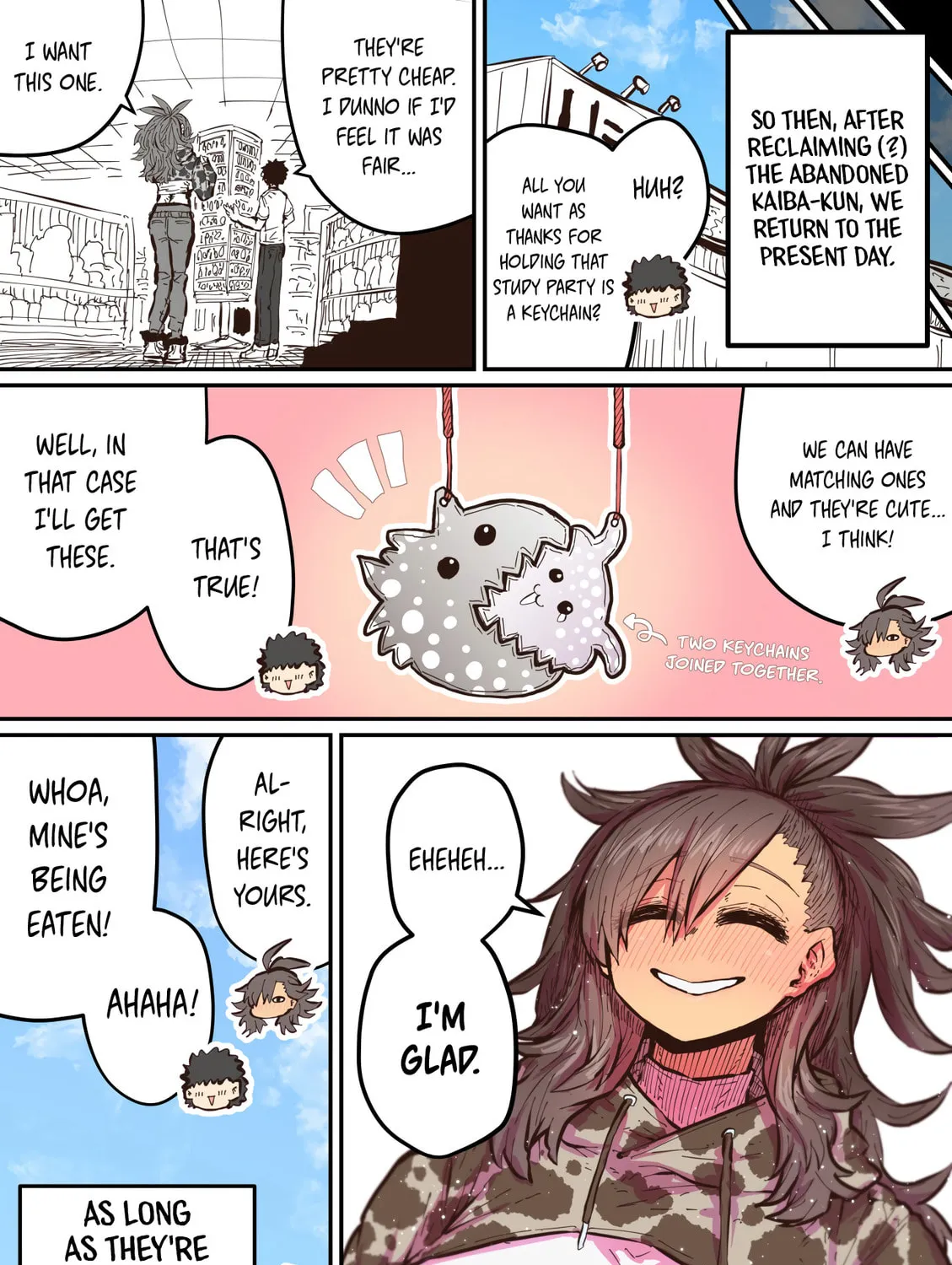 Being Targeted by Hyena-chan (Colored) Chapter 26 page 7 - 