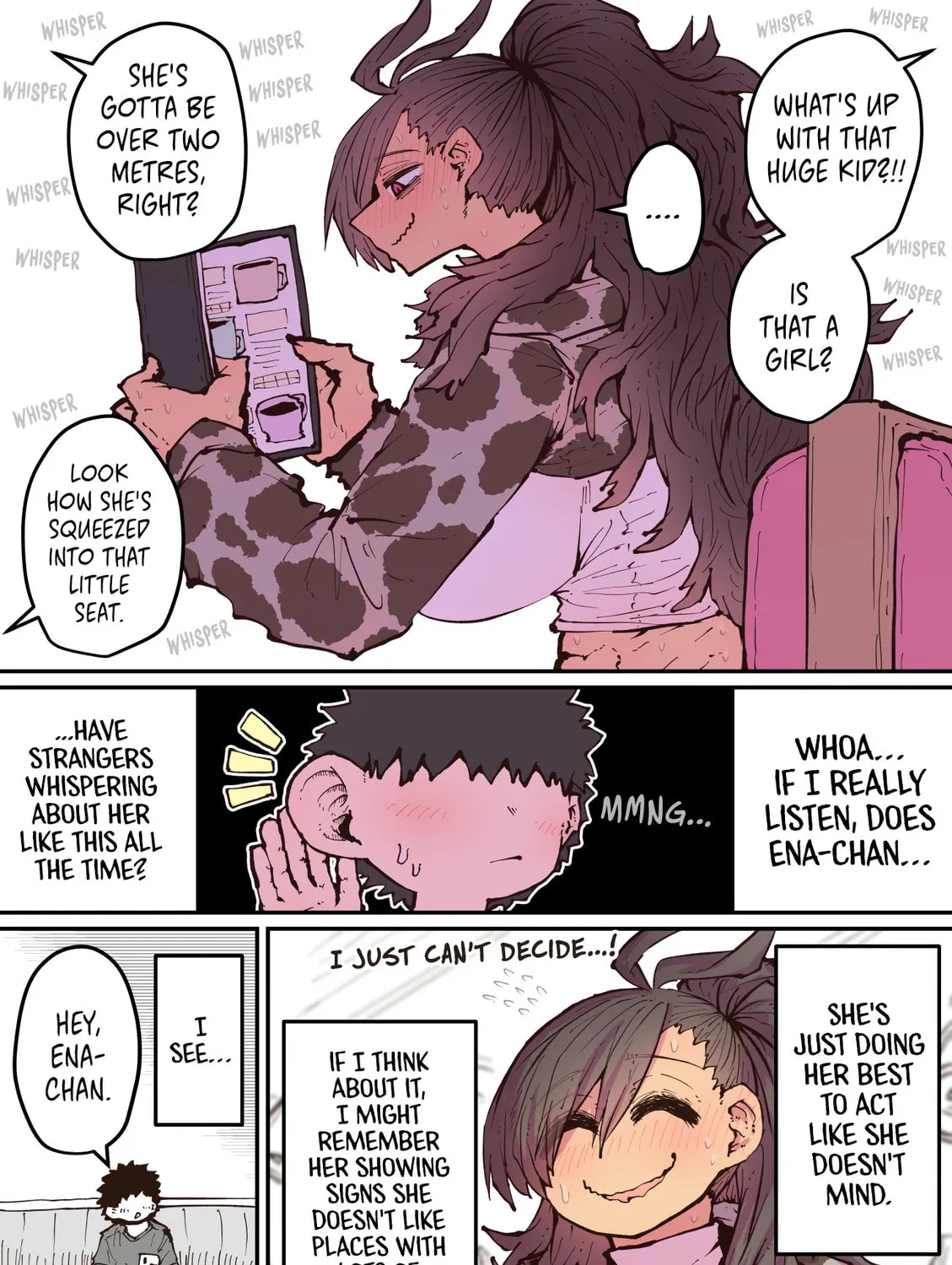 Being Targeted by Hyena-chan (Colored) Chapter 27 page 3 - 