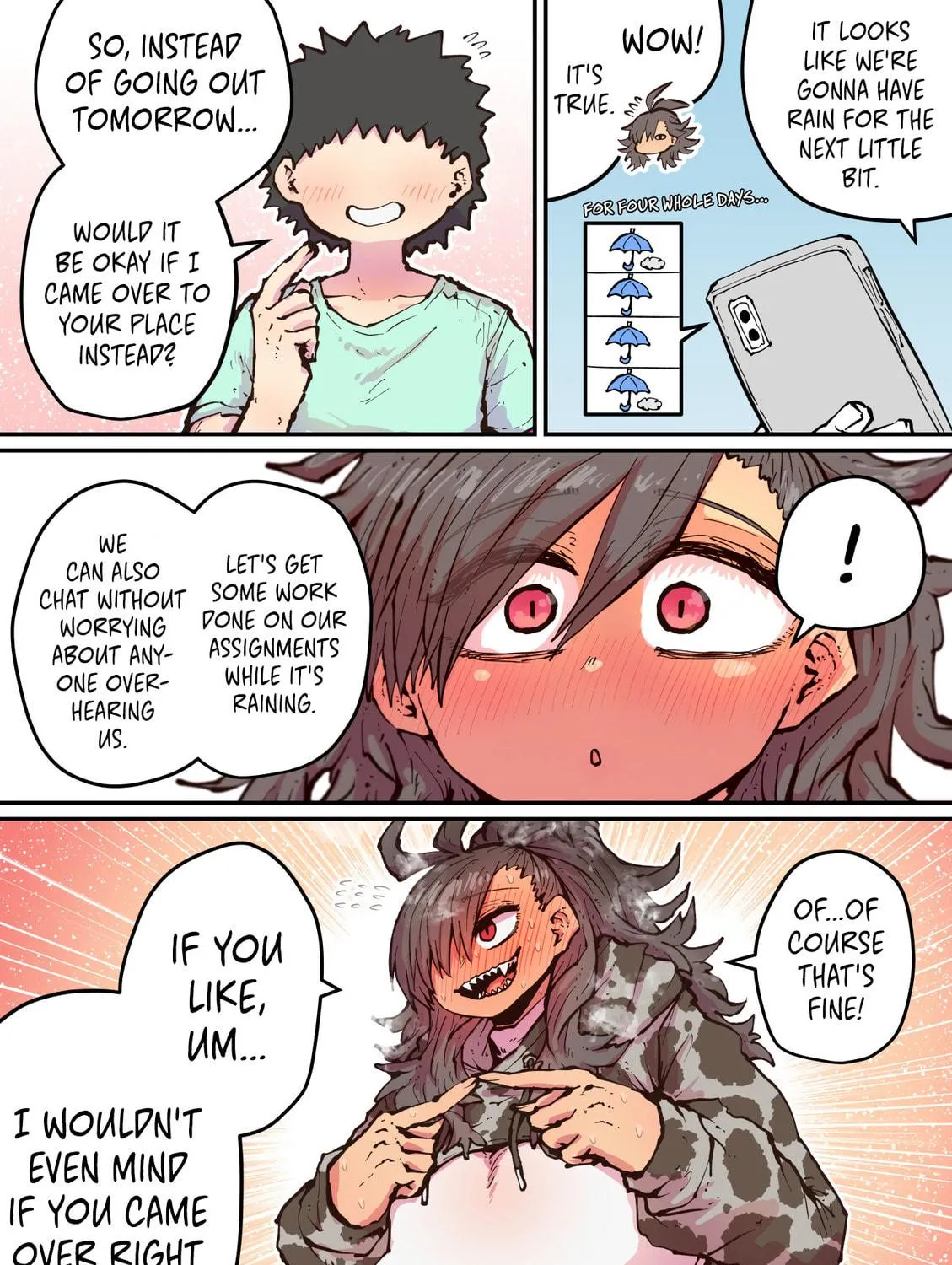 Being Targeted by Hyena-chan (Colored) Chapter 27 page 5 - 