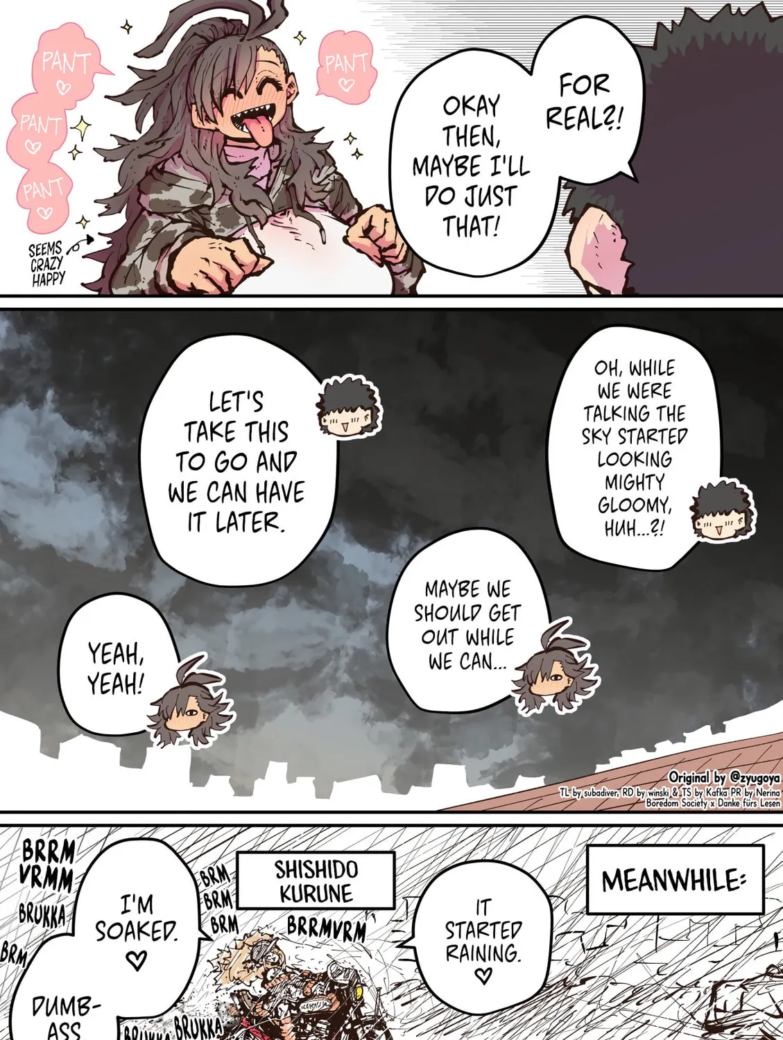 Being Targeted by Hyena-chan (Colored) Chapter 27 page 7 - 