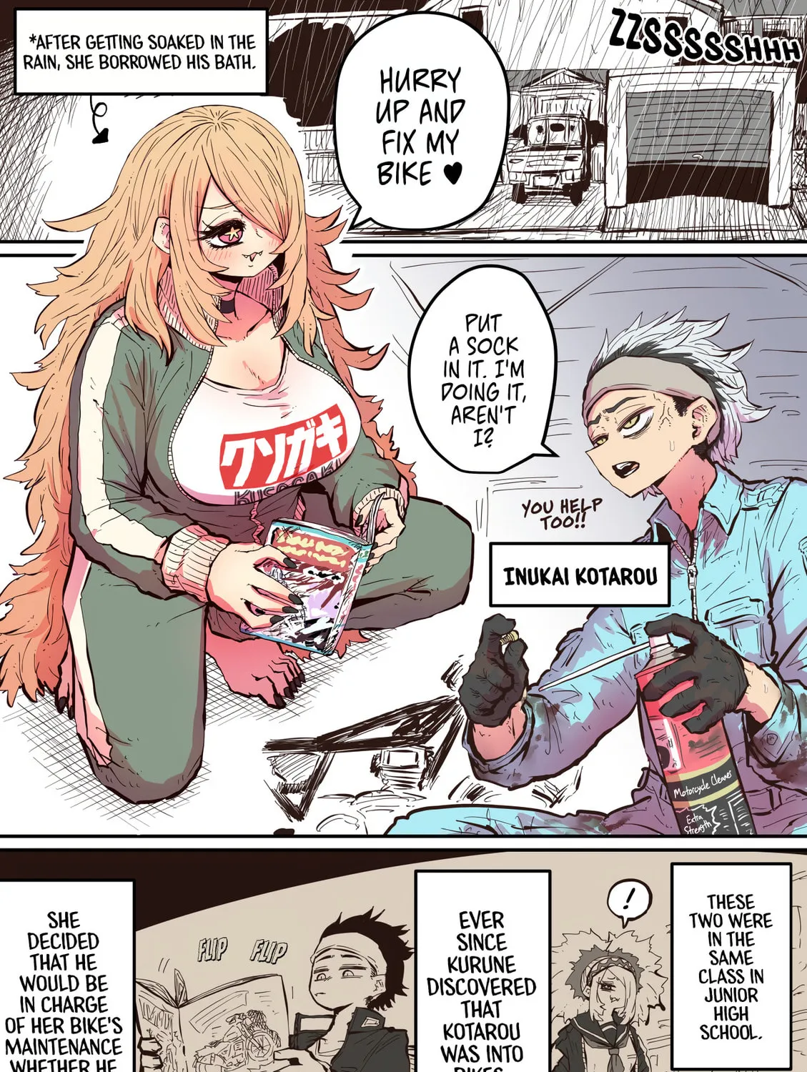 Being Targeted by Hyena-chan (Colored) Chapter 29 page 1 - 
