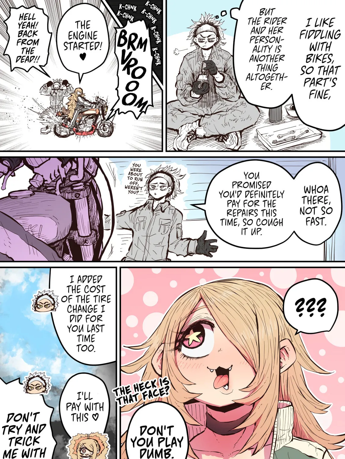 Being Targeted by Hyena-chan (Colored) Chapter 29 page 3 - 