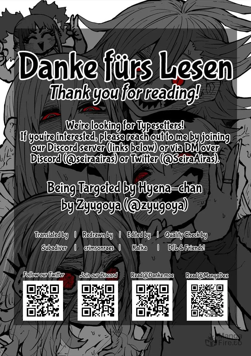 Being Targeted by Hyena-chan (Colored) Chapter 32 page 5 - 