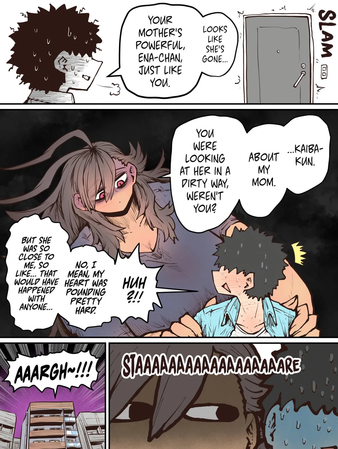 Being Targeted by Hyena-chan (Colored) Chapter 33 page 3 - 