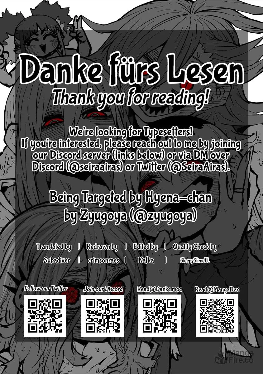 Being Targeted by Hyena-chan (Colored) Chapter 34 page 5 - 