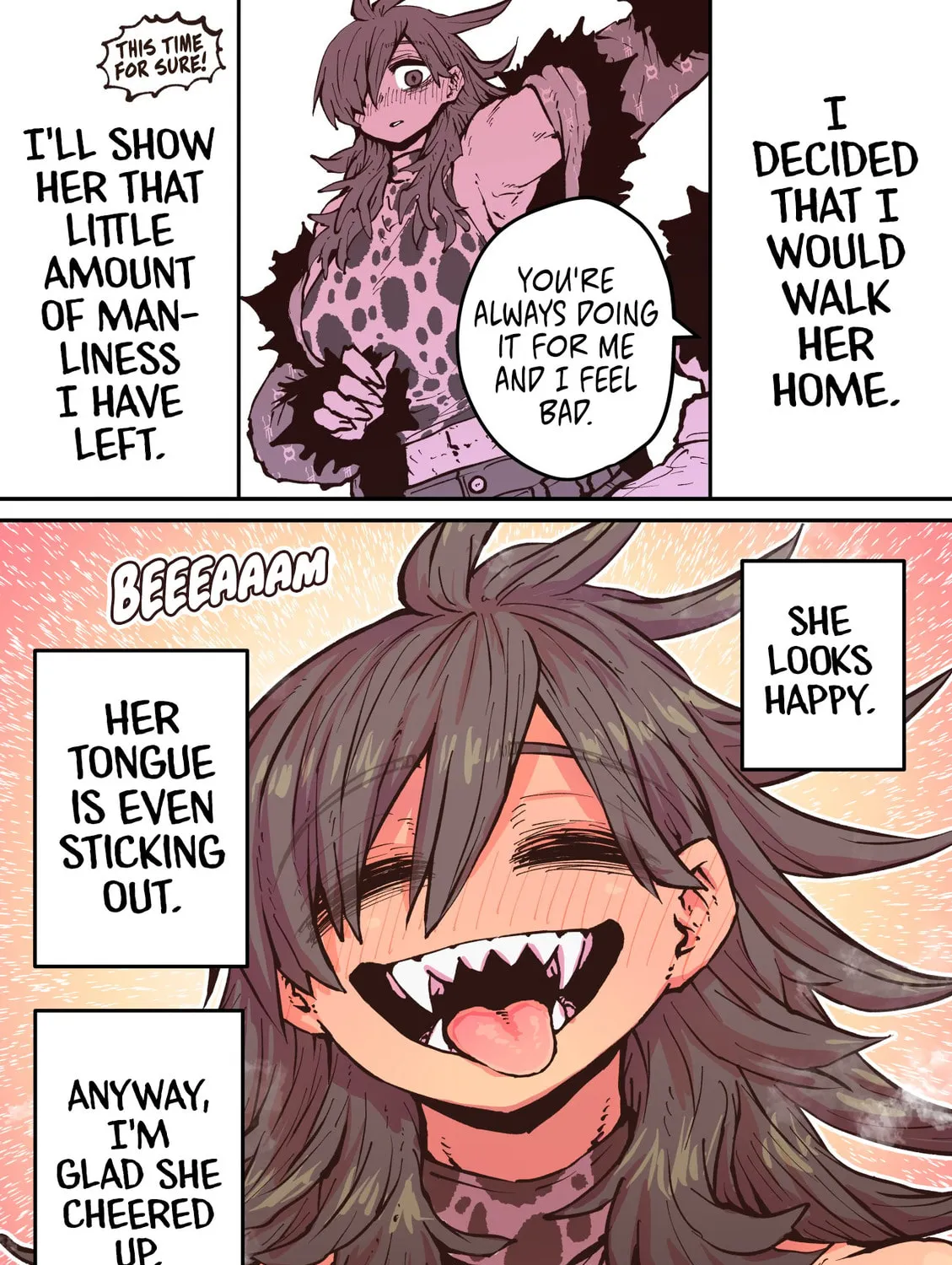 Being Targeted by Hyena-chan (Colored) Chapter 8 page 3 - 
