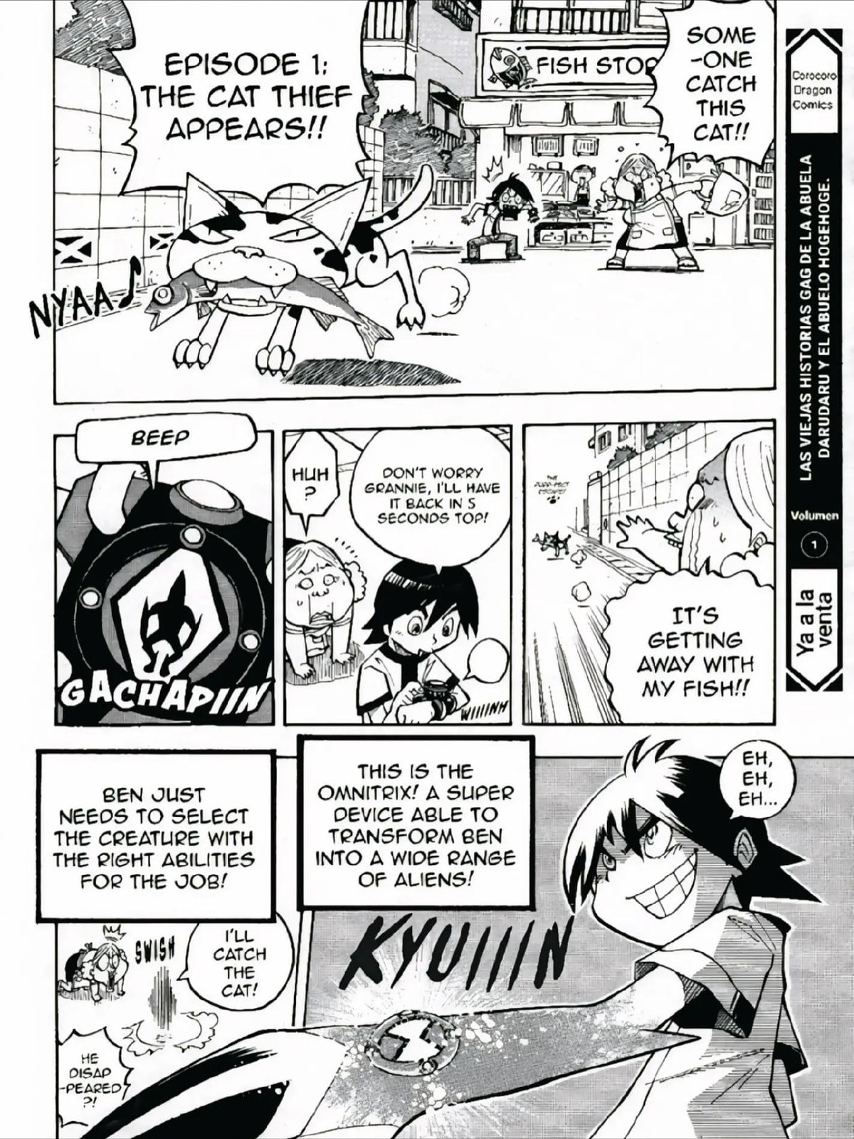 Read Ben 10 chapter 0 image 1 on Lezhin