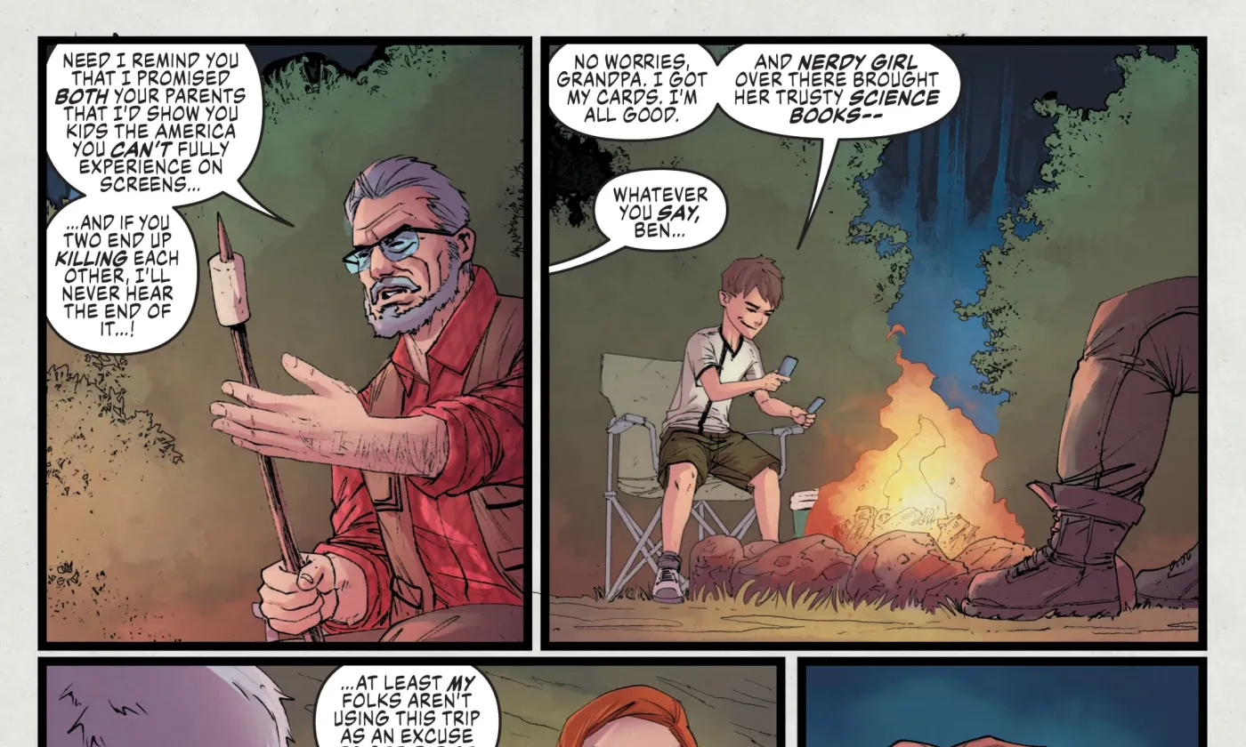 Read Ben 10 chapter 1 image 15 on Lezhin