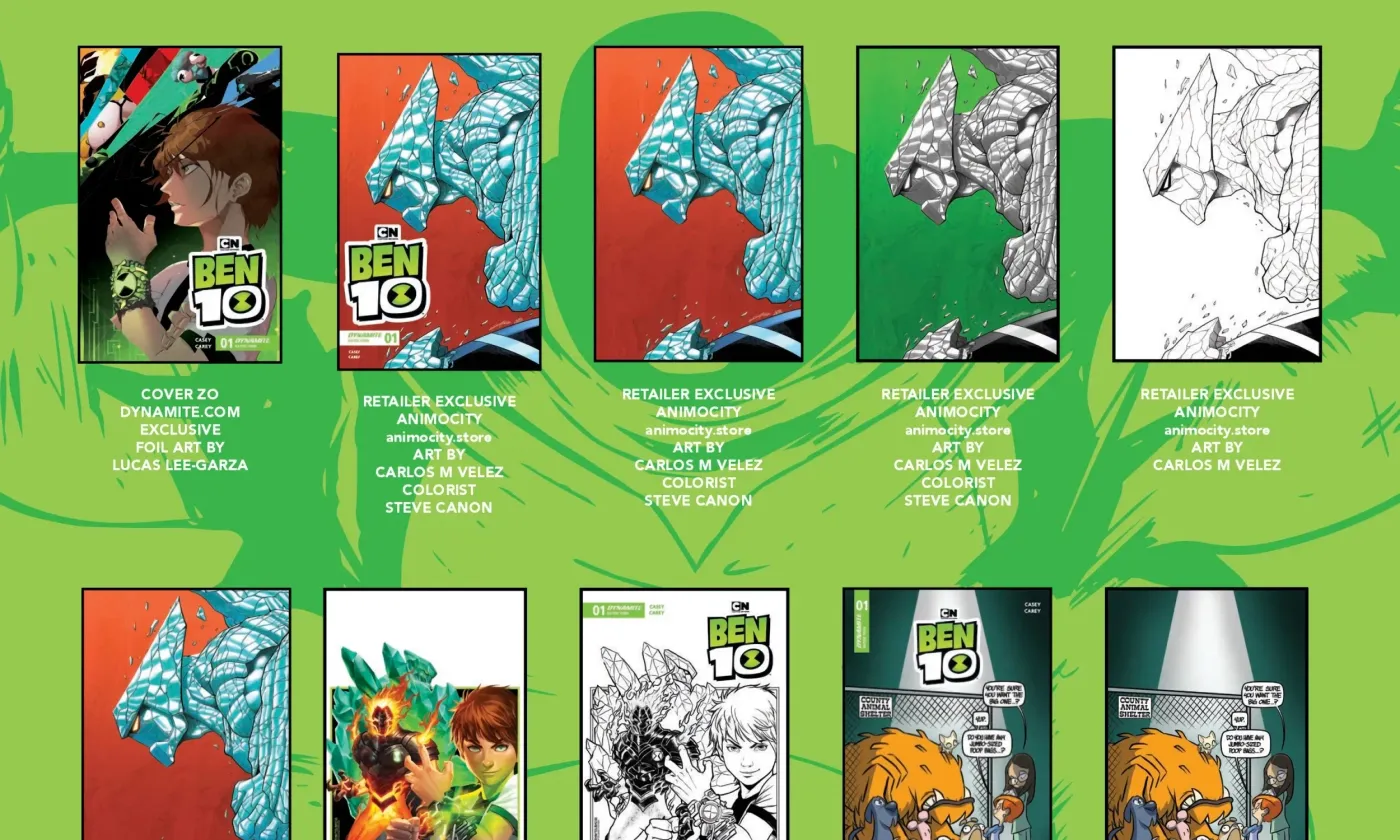 Read Ben 10 chapter 1 image 87 on Lezhin