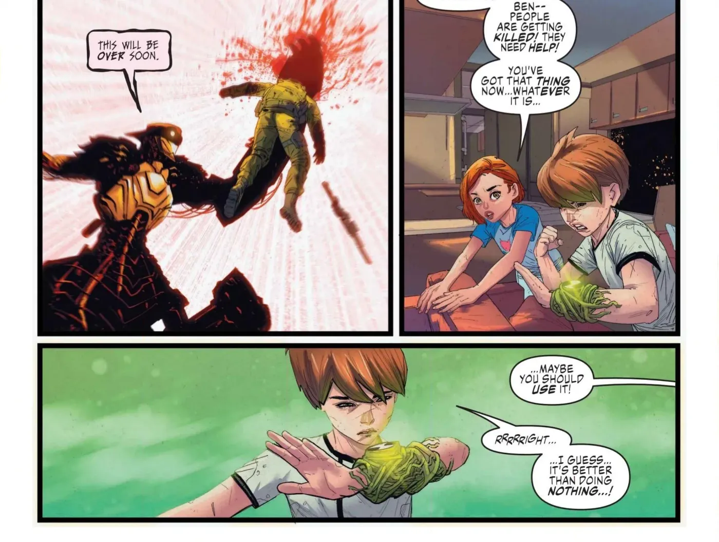 Read Ben 10 chapter 3 image 28 on Lezhin