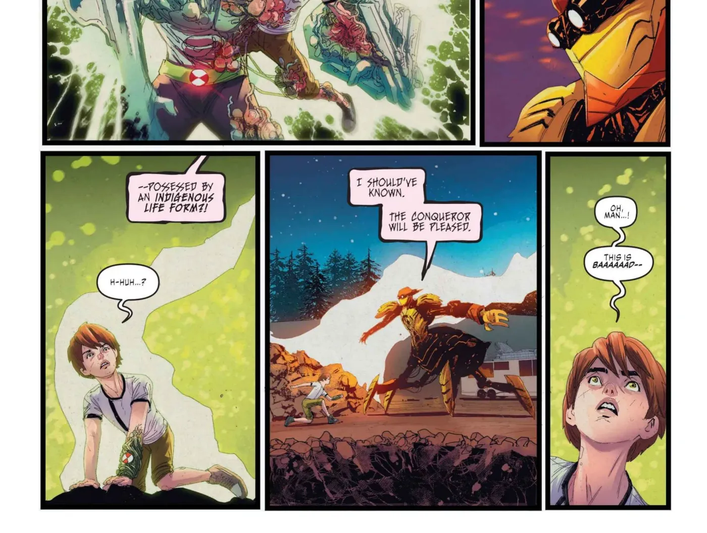 Read Ben 10 chapter 3 image 40 on Lezhin