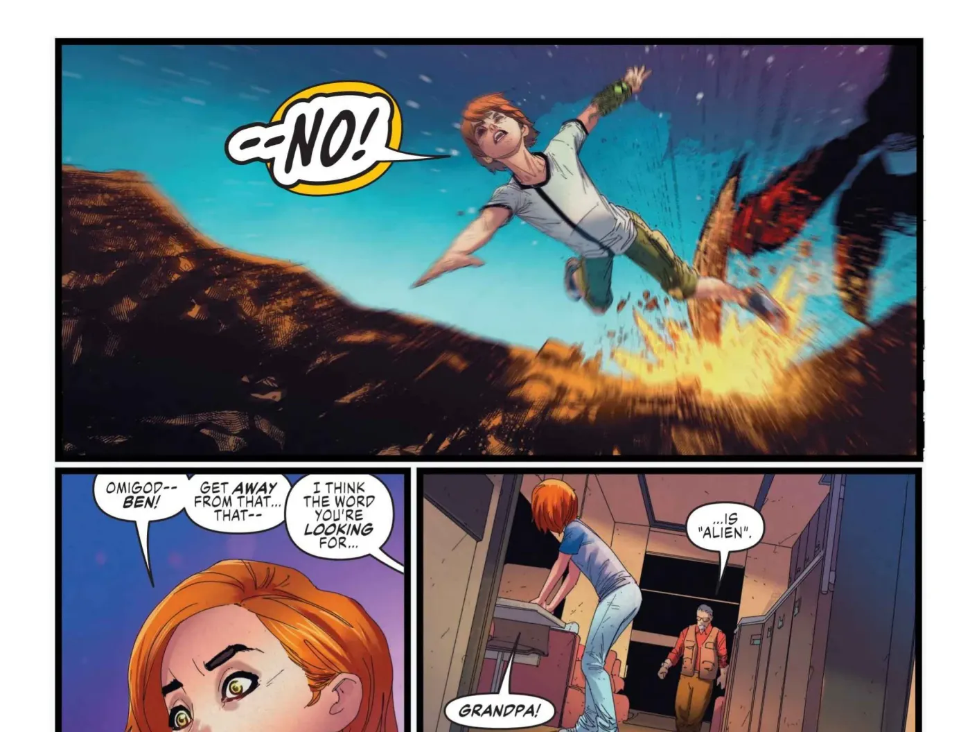 Read Ben 10 chapter 3 image 42 on Lezhin