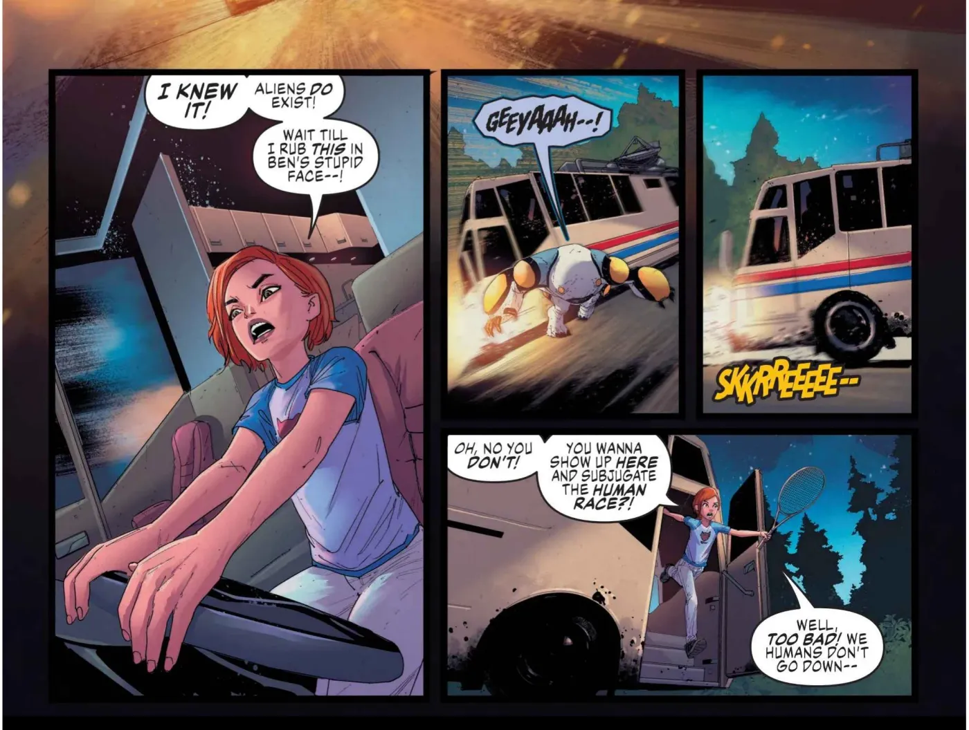 Read Ben 10 chapter 3 image 7 on Lezhin