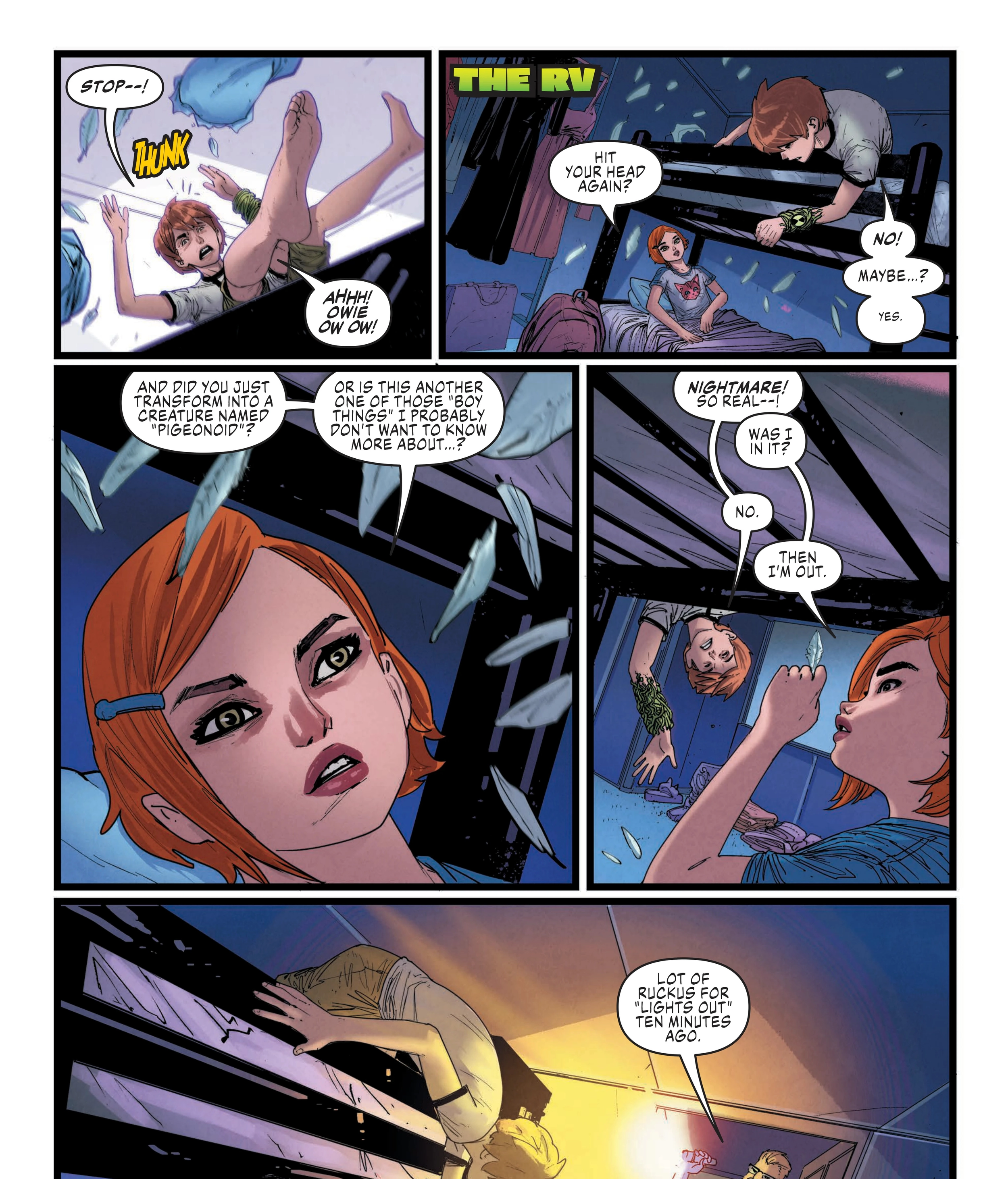 Read Ben 10 chapter 4 image 12 on Lezhin
